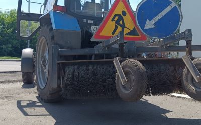 Услуги дорожной щетки на базе МТЗ - Закаменск, заказать или взять в аренду