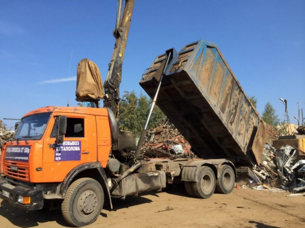 Ломовоз Вывоз металлолома, демонтаж, приемка, сбор ТБО взять в аренду, заказать, цены, услуги - 