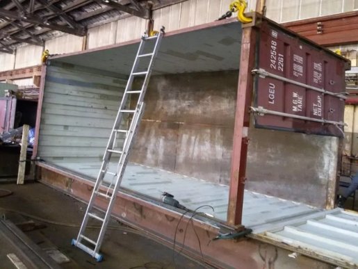 Ремонт сухогрузных и рефрижераторных контейнеров стоимость ремонта и где отремонтировать - Улан-Удэ