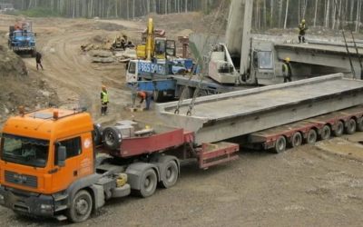 Перевозка крупных ЖБИ изделий на трале - Северобайкальск, цены, предложения специалистов