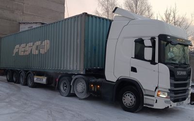 Перевозка 40 футовых контейнеров - Закаменск, заказать или взять в аренду