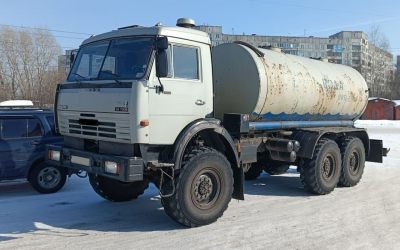 Цистерна-водовоз на базе Камаз - Улан-Удэ, заказать или взять в аренду