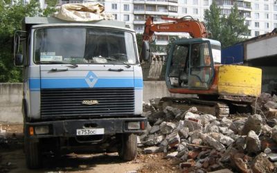 Вывоз строительного мусора, погрузчики, самосвалы, грузчики - Улан-Удэ, цены, предложения специалистов