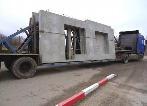 Перевозка бетонных панелей и плит - панелевозы стоимость услуг и где заказать - Улан-Удэ
